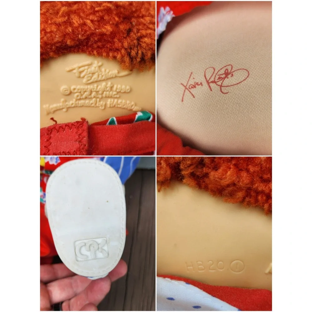 Cabbage Patch Kids First‎ Edition Doll Red Hair Birthday Party 1990 14in